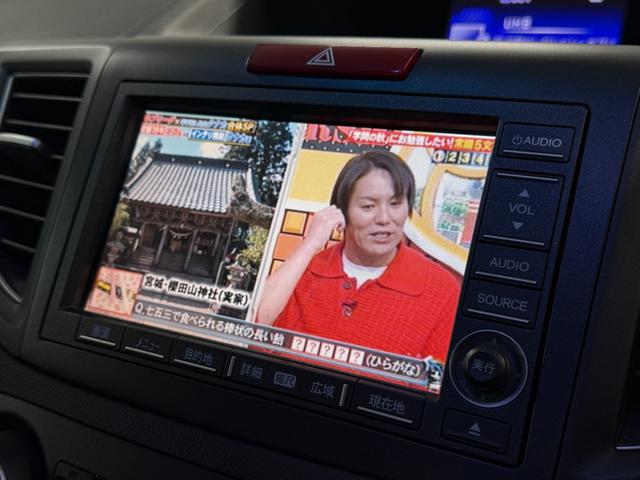 ＣＲ－Ｖ ２４Ｇ　アルミ　盗難防止　オートエアコン　リヤカメラ　ＥＴＣ車載器　禁煙　サイドエアバッグ　ドライブレコーダー　ワンセグ　パワーウインドウ　エアバッグ　ＥＳＣ　キーレス　ＤＶＤ再生可　ＡＢＳ　ナビＴＶ　４ＷＤ（6枚目）