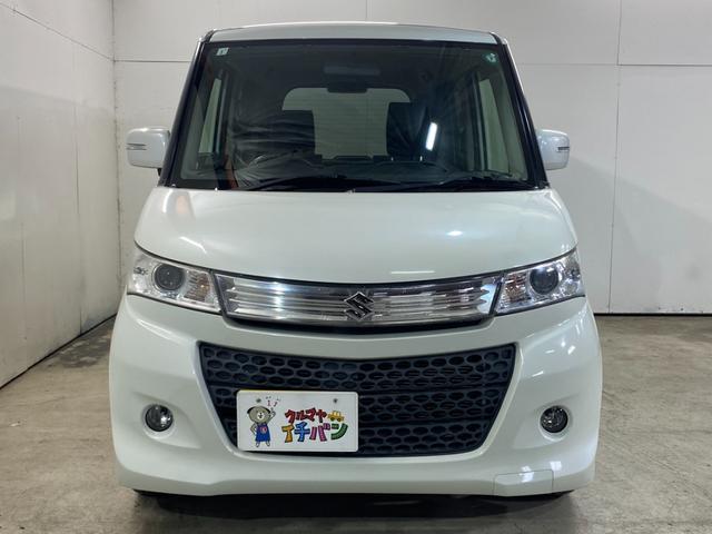 パレットSW TS フルセグテレビ ナビ&TV 全席PW アルミ キーレススタート 盗難防止 AUTOエアコン パワステ ETC 4WD ベンチシート シ-トヒ-タ- 運転席エアバッグ ABS付き カーテンエアバッグ(3枚目)