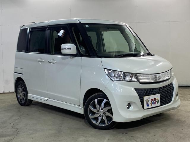 パレットSW TS フルセグテレビ ナビ&TV 全席PW アルミ キーレススタート 盗難防止 AUTOエアコン パワステ ETC 4WD ベンチシート シ-トヒ-タ- 運転席エアバッグ ABS付き カーテンエアバッグ(4枚目)