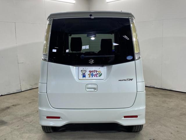 パレットSW TS フルセグテレビ ナビ&TV 全席PW アルミ キーレススタート 盗難防止 AUTOエアコン パワステ ETC 4WD ベンチシート シ-トヒ-タ- 運転席エアバッグ ABS付き カーテンエアバッグ(9枚目)