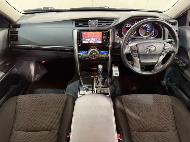 マークX 250G Four 寒冷地 ナビ・TV レーンキープアシスト 禁煙車 フルセグ地デジ ETC車載器 LEDヘッドランプ メモリーナビ シートヒーター 4WD バックカメラ 電動シート キーフリー 盗難防止装置 アルミ(16枚目)