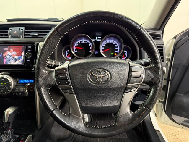 マークX 250G Four 寒冷地 ナビ・TV レーンキープアシスト 禁煙車 フルセグ地デジ ETC車載器 LEDヘッドランプ メモリーナビ シートヒーター 4WD バックカメラ 電動シート キーフリー 盗難防止装置 アルミ(33枚目)