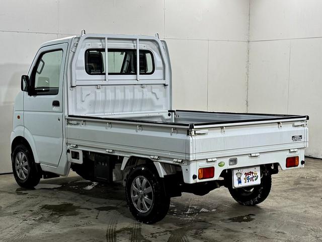 キャリイトラック KCパワステ アルミホイール パワステ付き 4WD車(5枚目)