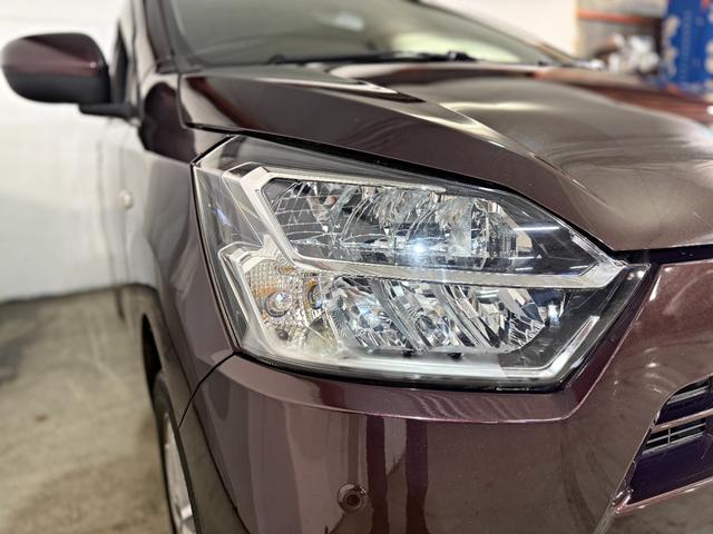 ミライース Ｘ　ＳＡＩＩＩ　レーンキープ　ＥＴＣ車載器　衝突軽減装置　ＬＥＤ　横滑り防止装置　Ｗエアバック　運転席エアバッグ　アイスト　リモコンキー　ＡＢＳ　４ＷＤ　パワーウインドウ　パワーステアリング　寒冷地仕様　エアコン（23枚目）