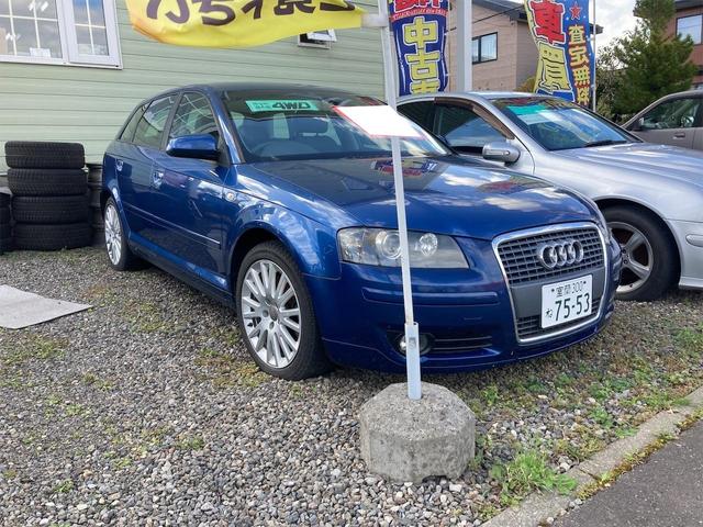 Ａ３ ３．２クワトロ　４ＷＤ　ＥＴＣ　アルミホイール　オートライト　ＨＩＤ　ＡＴ　盗難防止システム　ＡＢＳ　ＣＤ　エアコン　パワーステアリング　パワーウィンドウ（9枚目）