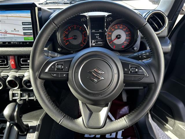 ジムニーシエラ ＪＣ　カロッツエリア９インチナビ　フルセグＴＶ　純正マッドガード　シートヒーター　アイドリングストップ　リアソナー　ＬＥＤヘッドライト　プッシュスタート　スマートキー（15枚目）