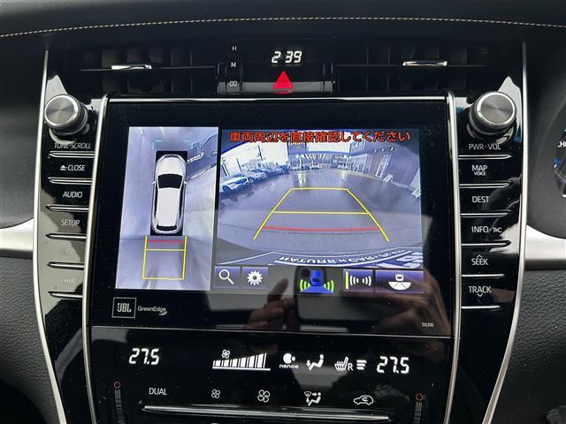 ハリアーハイブリッド プログレス　メタル　アンド　レザーパッケージ　ＪＢＬサウンドシステム　全方位カメラ　フルセグＴＶ　サンルーフ　コーナーセンサー　パワーバックドア　レザーシート　前席パワーシート　前席シートヒーター＆クーラー　ドライブレコーダー　ＥＴＣ２．０（13枚目）