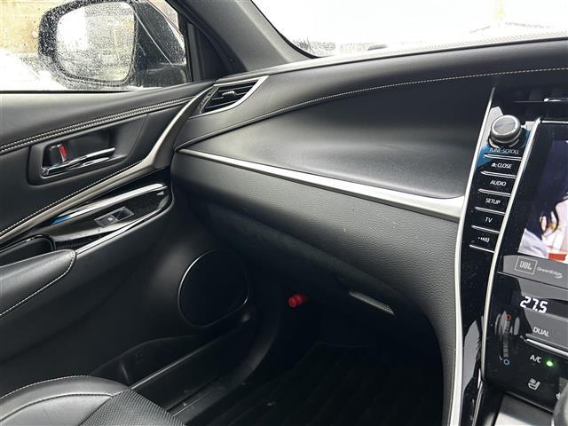 ハリアーハイブリッド プログレス　メタル　アンド　レザーパッケージ　ＪＢＬサウンドシステム　全方位カメラ　フルセグＴＶ　サンルーフ　コーナーセンサー　パワーバックドア　レザーシート　前席パワーシート　前席シートヒーター＆クーラー　ドライブレコーダー　ＥＴＣ２．０（37枚目）