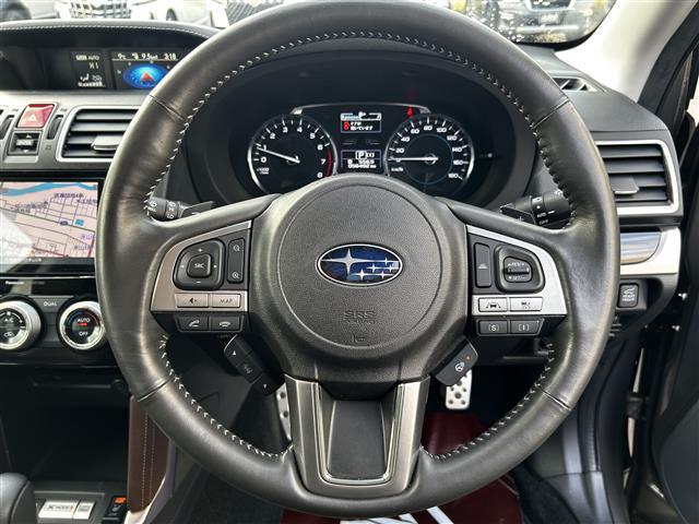 フォレスター S-リミテッド ブラウンレザーセレクション ワンオーナー 特別仕様車ブラウンレザーセレクション 純正ナビ フルセグTV バックカメラ レザーシート 前席パワーシート 全席シートヒーター ステアリングヒーター パドルシフト CURTヒッチメンバー(19枚目)