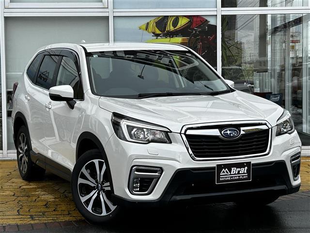 フォレスター プレミアム　ワンオーナー　純正８インチナビ　フルセグＴＶ　左サイド、バックカメラ　ドライブレコーダー　ハーフレザーシート　前席パワーシート　全席シートヒーター　ステアリングヒーター　クルーズコントロール（3枚目）