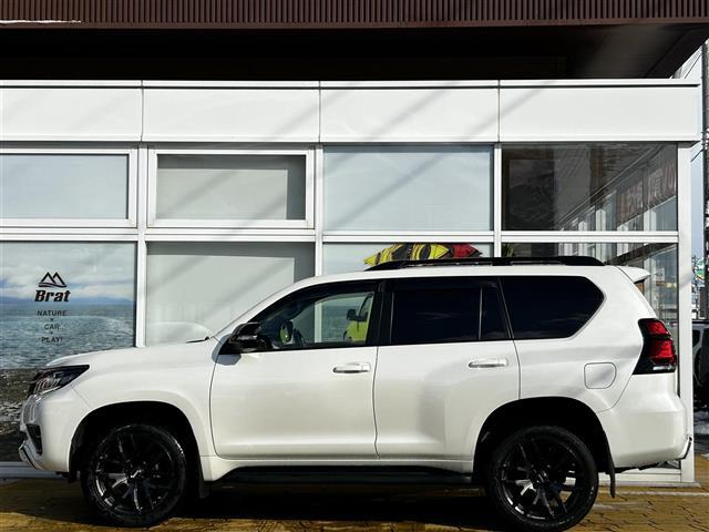 ランドクルーザープラド ＴＸ　Ｌパッケージ・ブラックエディション　メーカーオプションナビ　全方位カメラ　フルセグＴＶ　マルチテレインモニター　サンルーフ　アドミレイションエアロ（前後）　ＲＡＹＳ２０インチアルミホイール　コーナーセンサー　デジタルインナーミラー（5枚目）