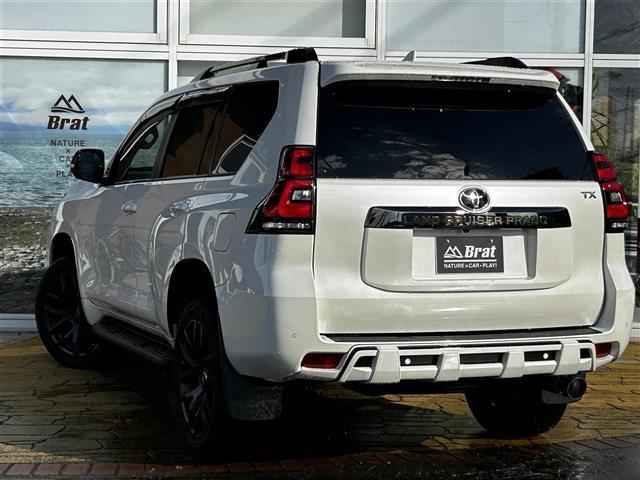 ランドクルーザープラド ＴＸ　Ｌパッケージ・ブラックエディション　メーカーオプションナビ　全方位カメラ　フルセグＴＶ　マルチテレインモニター　サンルーフ　アドミレイションエアロ（前後）　ＲＡＹＳ２０インチアルミホイール　コーナーセンサー　デジタルインナーミラー（6枚目）