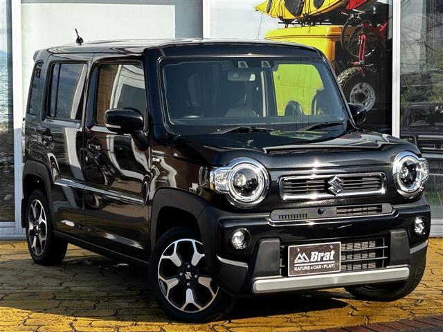 ハスラー ハイブリッドＸターボ　純正メーカーナビ　フルセグＴＶ　全方位カメラ　クルーズコントロール　前席シートヒーター　アイドリングストップ　パドルシフト　ＬＥＤヘッドライト　ＬＥＤフォグランプ　プッシュスタート　スマートキー（3枚目）