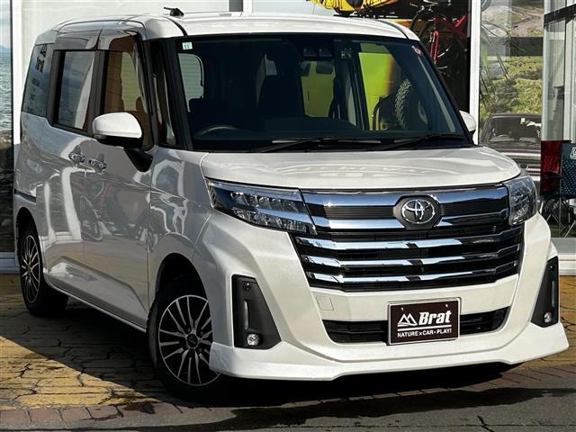 ルーミー カスタムＧ　純正ディスプレィオーディオ　全方位カメラ　フルセグＴＶ（走行中視聴可能）　両側パワースライドドア　クルーズコントロール　前席シートヒーター　ドライブレコーダー　コーナーセンサー　純正エンジンスターター（3枚目）