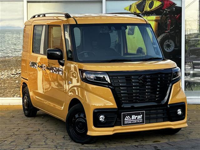 スペーシアベース ＸＦ　アイドリングストップ　クルーズコントロール　右側パワースライドドア　前席シートヒーター　リア障害物センサー　純正エンジンスターター　ＬＥＤヘッドライト　プッシュスタート　スマートキー　ＥＴＣ（3枚目）