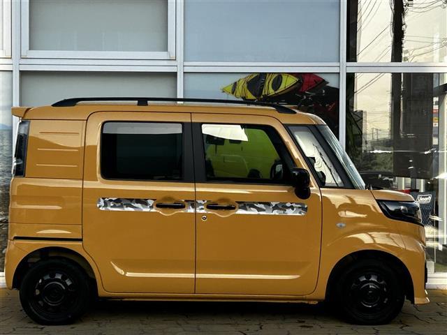 スペーシアベース ＸＦ　アイドリングストップ　クルーズコントロール　右側パワースライドドア　前席シートヒーター　リア障害物センサー　純正エンジンスターター　ＬＥＤヘッドライト　プッシュスタート　スマートキー　ＥＴＣ（4枚目）