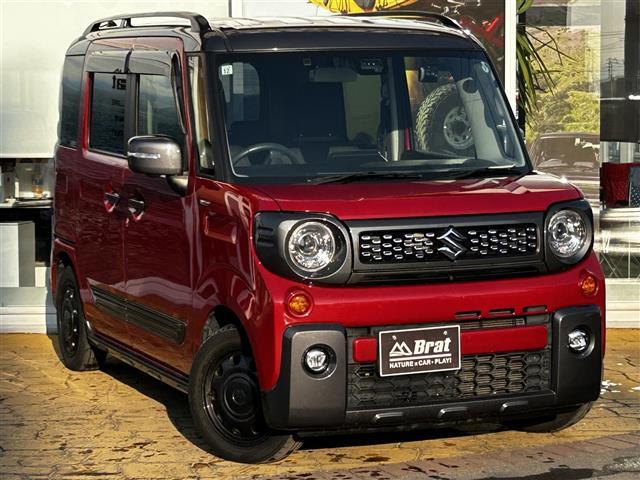 スペーシアギア ハイブリッドＸＺ　ターボ　カロッツェリア８インチナビ　全方位カメラ　フルセグＴＶ　左右リア席モニター　両側電動スライドドア　前席シートヒーター　ヘッドアップディスプレイ　クルーズコントロール　ドライブレコーダー（3枚目）