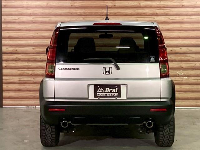 クロスロード 20X 16AW ナイトロパワーH6スラッグ TOYOオープンカントリーR/T Bratオリジナルリフトアップキット スモークサイドマーカー フロントカメラ モニター カロッツェリアDVDナビ ETC(29枚目)