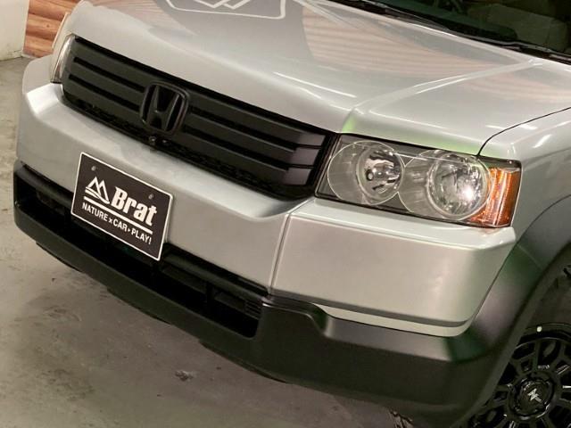 クロスロード 20X 16AW ナイトロパワーH6スラッグ TOYOオープンカントリーR/T Bratオリジナルリフトアップキット スモークサイドマーカー フロントカメラ モニター カロッツェリアDVDナビ ETC(35枚目)