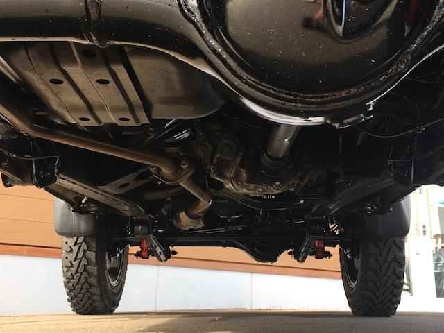 クロスアドベンチャー 関東仕入 切替4WD 5MT RPG製2インチリフトUP BratオリジナルAWジオランダー M/T サンダーテールランプ カロッツェリアSDナビ フルセグ シートヒーター ETC レザー調シート(16枚目)