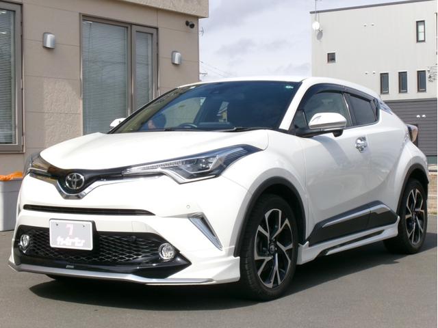 Ｃ－ＨＲ Ｇ－Ｔ　４ＷＤ　純正エンジンスターター　シートヒーター　寒冷地仕様　オートハイビーム　モデリスタエアロ　アルミホイール　オートクルーズコントロール　ＥＴＣ　純正ナビＴＶ　バックモニター（4枚目）