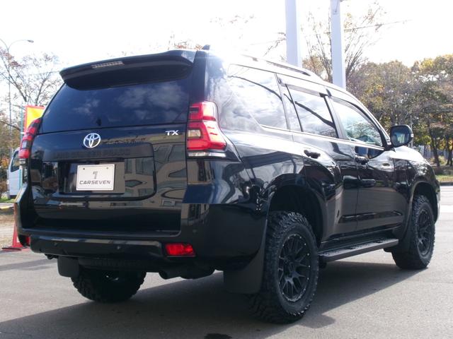 ランドクルーザープラド ＴＸ　Ｌパッケージ　マットブラックエディション　４ＷＤ　衝突被害軽減ブレーキ　純正ドライブレコーダー　アダプティブクルーズコントロール　ブラックレザーシート　前席パワーシート　オートハイビーム　ヘッドライトウォッシャー　シートヒーター（9枚目）