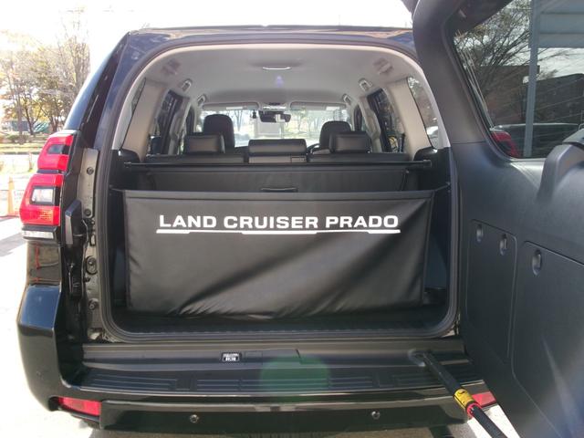 ランドクルーザープラド ＴＸ　Ｌパッケージ　マットブラックエディション　４ＷＤ　衝突被害軽減ブレーキ　純正ドライブレコーダー　アダプティブクルーズコントロール　ブラックレザーシート　前席パワーシート　オートハイビーム　ヘッドライトウォッシャー　シートヒーター（37枚目）