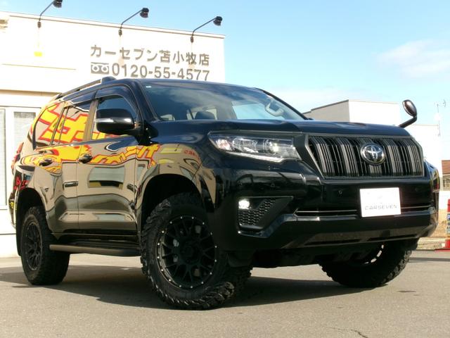 ランドクルーザープラド ＴＸ　Ｌパッケージ　マットブラックエディション　４ＷＤ　衝突被害軽減ブレーキ　純正ドライブレコーダー　アダプティブクルーズコントロール　ブラックレザーシート　前席パワーシート　オートハイビーム　ヘッドライトウォッシャー　シートヒーター（38枚目）