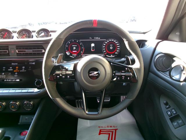 フェアレディＺ ニスモ　専用１９インチＲＡＹＳ製鍛造ホイール　ステルスグレーＩＩ　純正ドライブレコーダー　クルーズコントロール　パドルシフト　横滑り防止装置　ニスモレカロシート　純正ナビ　ＴＶ　バックカメラ　ＢＯＳＥスピーカ（15枚目）