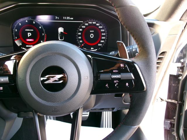 フェアレディＺ ニスモ　専用１９インチＲＡＹＳ製鍛造ホイール　ステルスグレーＩＩ　純正ドライブレコーダー　クルーズコントロール　パドルシフト　横滑り防止装置　ニスモレカロシート　純正ナビ　ＴＶ　バックカメラ　ＢＯＳＥスピーカ（27枚目）