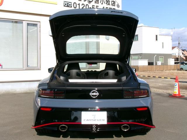 フェアレディＺ ニスモ　専用１９インチＲＡＹＳ製鍛造ホイール　ステルスグレーＩＩ　純正ドライブレコーダー　クルーズコントロール　パドルシフト　横滑り防止装置　ニスモレカロシート　純正ナビ　ＴＶ　バックカメラ　ＢＯＳＥスピーカ（35枚目）
