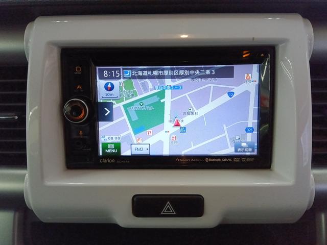 ハスラー Ｇターボ　ナビＴＶ　ＡＢＳ　レーダーブレーキ　スマートキー　イモビライザー　ターボモデル　ＥＳＣ　運転席シートヒーター　ＤＶＤ再生　Ｂｌｕｅｔｏｏｔｈ接続　エアバック　フルオートエアコン　４ＷＤ（16枚目）