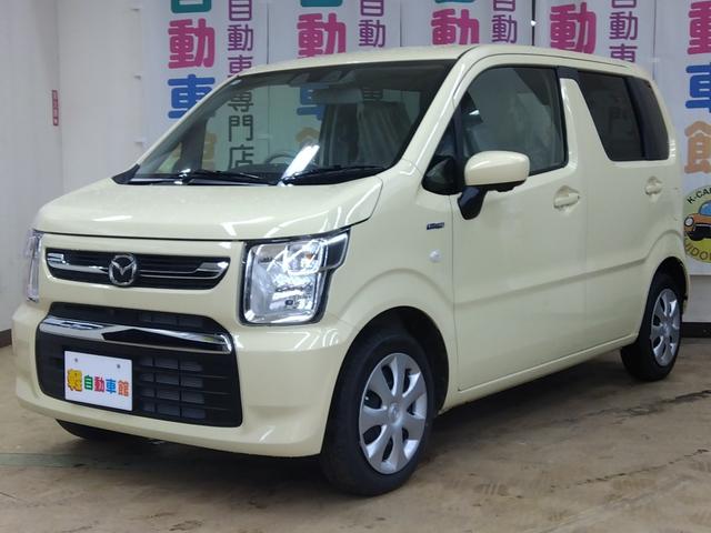 フレア ハイブリッドＸＧ　届出済未使用車　ＡＢＳ　衝突軽減ブレーキ　アイドリングＳＴＯＰ　スマートキー　４ＷＤ（2枚目）