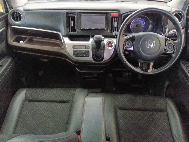 Ｎ－ＷＧＮカスタム Ｇ・Ａパッケージ　４ＷＤ　衝突軽減ブレーキ　バックカメラ　ドライブレコーダー　社外ナビＴＶ　スマートキー　ミラーヒーター　アイドリングストップ　横滑り防止装置　ＡＢＳ　サイドエアバッグ　カーテンエアバッグ（2枚目）