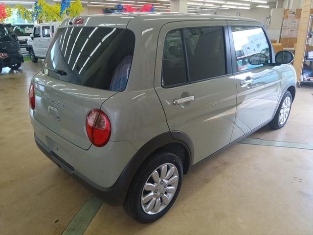 アルトラパン X 4WD 衝突軽減ブレーキ スマートキー 禁煙車 シートヒーター ミラーヒーター アイドリングストップ LEDヘッドライト ABS 純正アルミホイール 誤発進抑制装置 横滑り防止装置(3枚目)