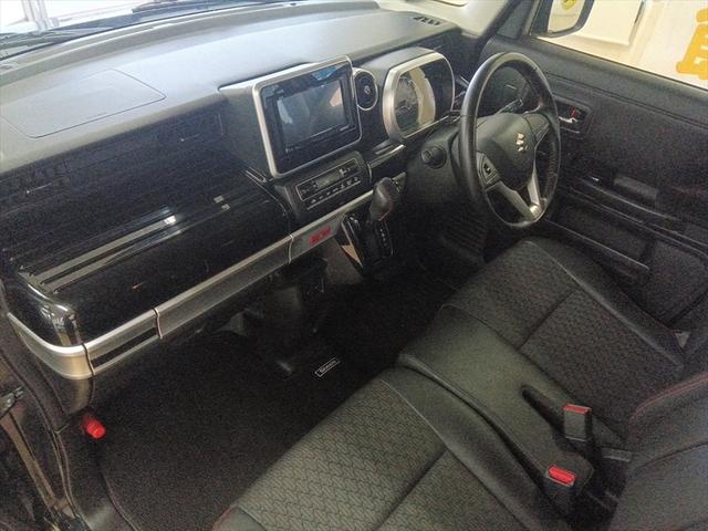 スペーシアカスタム ハイブリッドXS 4WD 衝突軽減ブレーキ Bluetooth 社外ナビTV 両側パワースライドドア シート・ミラーヒーター 誤発進抑制装置 横滑り防止装置 W・サイドエアバッグ ABS スマートキー プッシュスタート(8枚目)