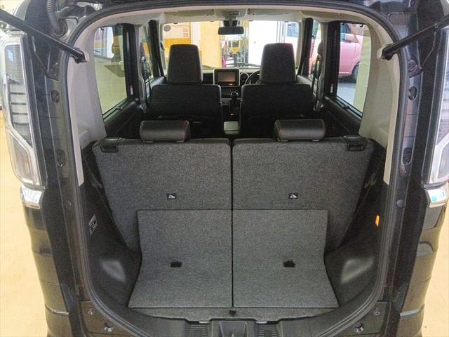 スペーシアカスタム ハイブリッドXS 4WD 衝突軽減ブレーキ Bluetooth 社外ナビTV 両側パワースライドドア シート・ミラーヒーター 誤発進抑制装置 横滑り防止装置 W・サイドエアバッグ ABS スマートキー プッシュスタート(11枚目)