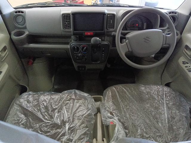 エブリイ 　届出済未使用車　４ＷＤ　衝突軽減ブレーキ　シートヒーター　ミラーヒーター　キーレス　アイドリングストップ　ＬＥＤヘッドライト　誤発進抑制装置　横滑り防止装置　ＡＢＳ　フル装備　Ｗエアバッグ（2枚目）