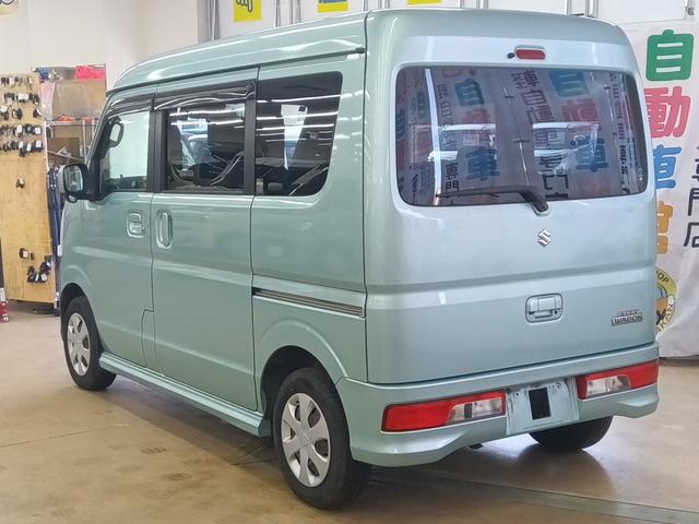 エブリイワゴン ＪＰターボ　４ＷＤ　衝突軽減ブレーキ　バックカメラ　ドラレコ　社外ナビＴＶ　ＥＴＣ　シートヒーター　横滑り防止装置　Ｗエアバック　スマートキー　プッシュスタート　パワステ　エアコン　ＡＢＳ　盗難警報装置　ＵＳＢ（5枚目）