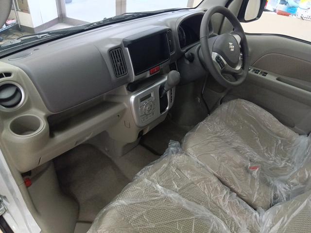 エブリイワゴン ＰＺターボスペシャル　ハイルーフ　届出済未使用車　４ＷＤ　衝突軽減ブレーキ　両側パワースライドドア　スマートキー　アイドリングストップ　シートヒーター　ミラーヒーター　純正アルミホイール　誤発進抑制装置　横滑り防止装置（10枚目）