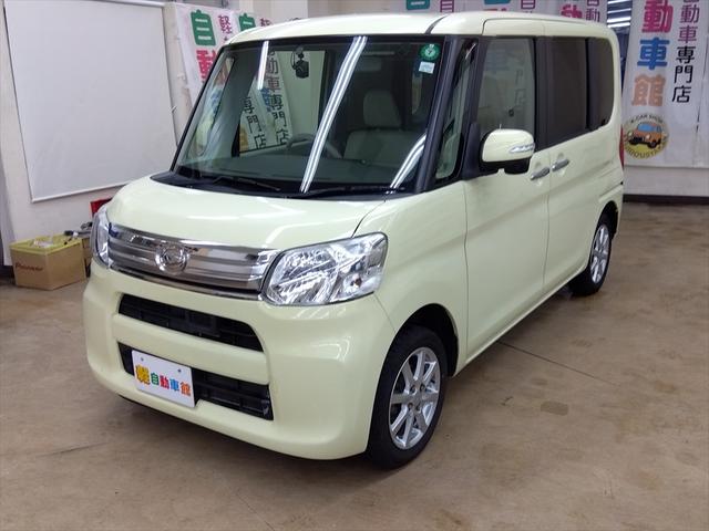 タント Ｇ　ＳＡ　４ＷＤ　ドラレコ　社外ナビ　ＴＶ　両側パワースライドドア　横滑り防止機能　ＡＢＳ　オートエアコン　盗難防止システム　電動格納ミラー　スマートキー　ＤＶＤ再生　アイドリングストップ　禁煙車　オートライト（2枚目）