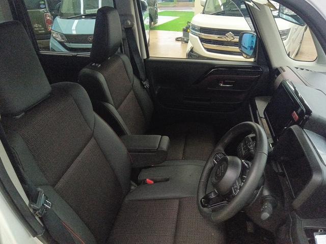 スペーシアカスタム ハイブリッドＸＳターボ　全方位モニター付社外９インチナビＴＶ　スズキコネクト　　衝突軽減ブレーキ　Ｂｌｕｅｔｏｏｔｈ　全方位カメラ・バックカメラ　両側パワースライドドア　ＥＴＣ　シートヒーター　４ＷＤ（15枚目）