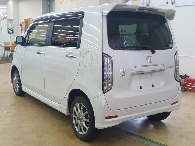 Ｎ－ＷＧＮカスタム Ｌホンダセンシング　４ＷＤ　衝突軽減ブレーキ　Ｂｌｕｅｔｏｏｔｈ　バックカメラ　ドラレコ　社外ナビＴＶ　ＥＴＣ　エンジンスターター　ワンオーナー　シート・ドアミラーヒーター　禁煙車　誤発進抑制装置　横滑り防止装置　ＡＢＳ（4枚目）