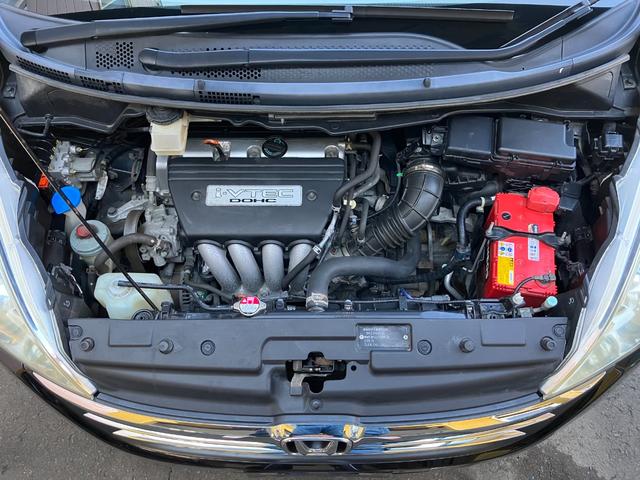 ステップワゴン G HDDナビスタイルエディション 4WD 夏社外17AW装着 スタッドレスアルミ積込 両側パワースライド HDDナビ TV Bカメラ Rダウンモニター エンスタ ETC HID ドラレコ ウッドコンビハン 禁煙車 タイミングチェーン(30枚目)