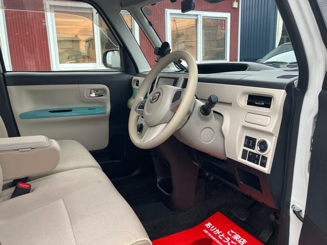 ムーヴキャンバス Ｘリミテッドメイクアップ　ＳＡＩＩ　４ＷＤ　ナビ　テレビ　バックカメラ　Ｂｌｕｅｔｏｏｔｈ　両側電動スライドドア　前後ドライブレコーダー　スマートキー　スペアキー有（11枚目）