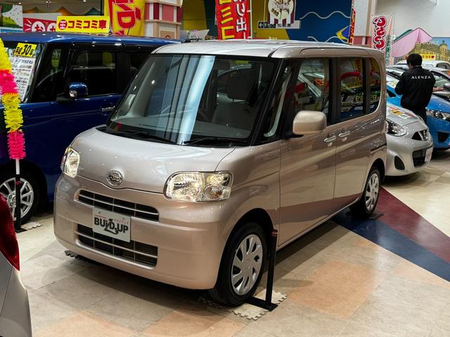 タント X 4WD 助手席ピラーレスパワースライドドア スマートキー オートエアコン メモリーナビ 地デジTV ETC バックカメラ ベンチシート オーオエアコン ライトレベライザー アイドリングストップ(2枚目)