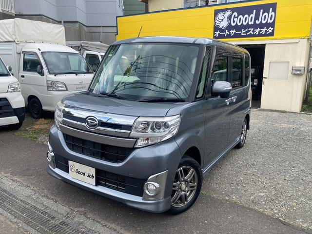 タント カスタムＸ　４ＷＤ、両側パワースライドドア、エンジンスターター、フルセグナビＴＶ、新品夏タイヤ（2枚目）