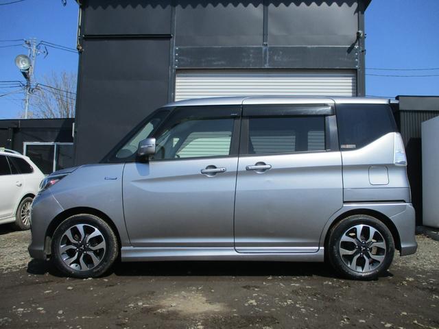 カスタムハイブリッドMV 4WD・社外ナビ・フルセグTV・LEDヘッドライト・プッシュスタート・両側パワースライド・デュアルカメラブレーキS・レーンアシスト・アイドルストップ・クルーズコントロール・シートヒーター・夏冬タイヤ付(8枚目)