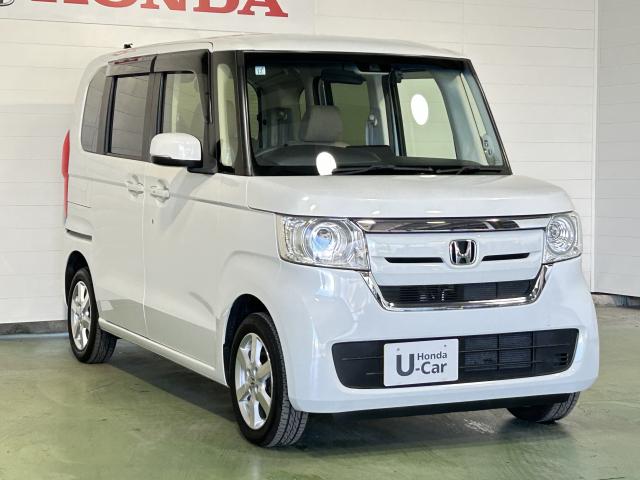 Ｎ－ＢＯＸ Ｇ・Ｌホンダセンシング　ホンダセンシング・純正ナビ・リアカメラ・４ＷＤ・純正エンスタ・純正前後ドラレコ　ＥＴＣ　両側スライド・片側電動　アルミホイール　フルセグ　シートヒーター　オートクルーズコントロール　ＤＶＤ再生　ＡＢＳ（6枚目）