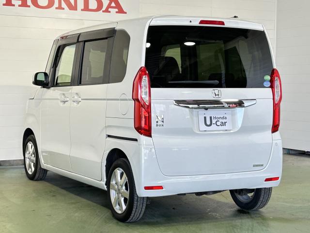 Ｎ－ＢＯＸ Ｇ・Ｌホンダセンシング　ホンダセンシング・純正ナビ・リアカメラ・４ＷＤ・純正エンスタ・純正前後ドラレコ　ＥＴＣ　両側スライド・片側電動　アルミホイール　フルセグ　シートヒーター　オートクルーズコントロール　ＤＶＤ再生　ＡＢＳ（7枚目）